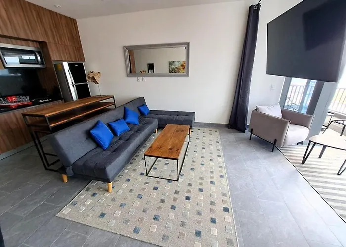 Lujo, Glamour P/4 Pers En Loft Premium De Reforma Y Monumento Revolucion Apartment