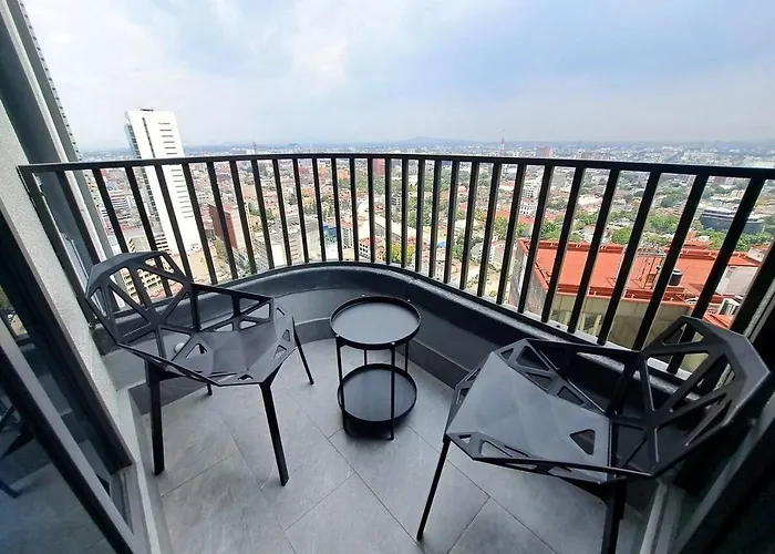 Lujo, Glamour P/4 Pers En Loft Premium De Reforma Y Monumento Revolucion * Mexico City